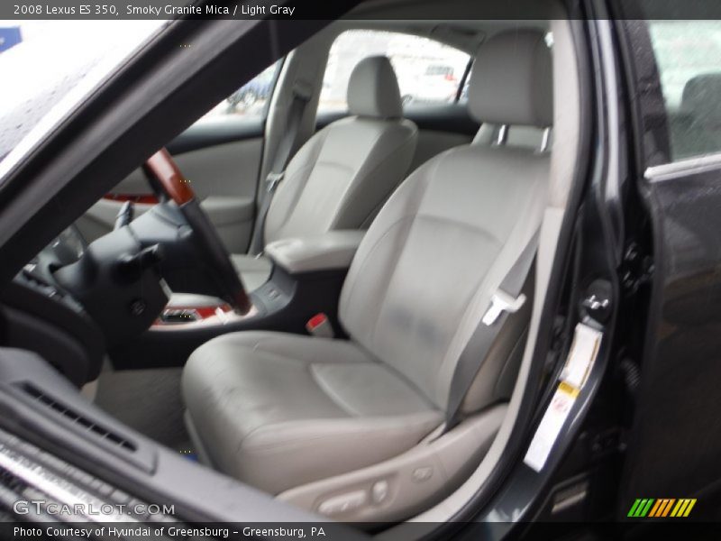 Smoky Granite Mica / Light Gray 2008 Lexus ES 350
