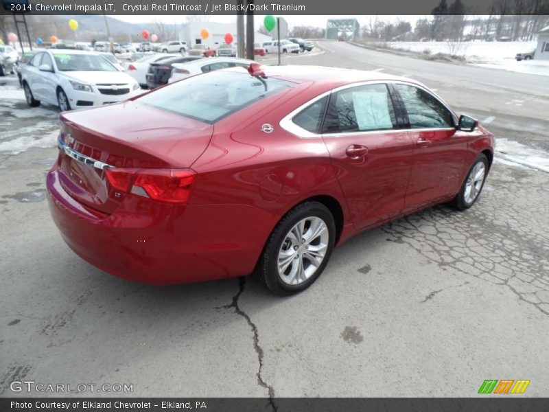 Crystal Red Tintcoat / Jet Black/Dark Titanium 2014 Chevrolet Impala LT