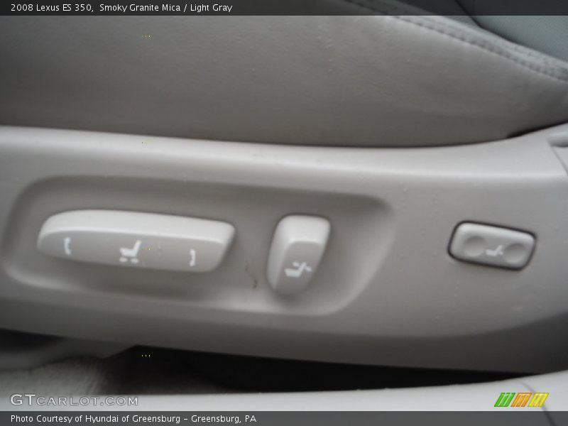 Smoky Granite Mica / Light Gray 2008 Lexus ES 350