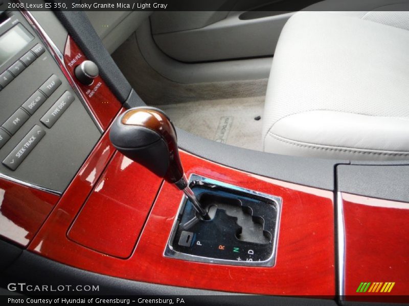 Smoky Granite Mica / Light Gray 2008 Lexus ES 350