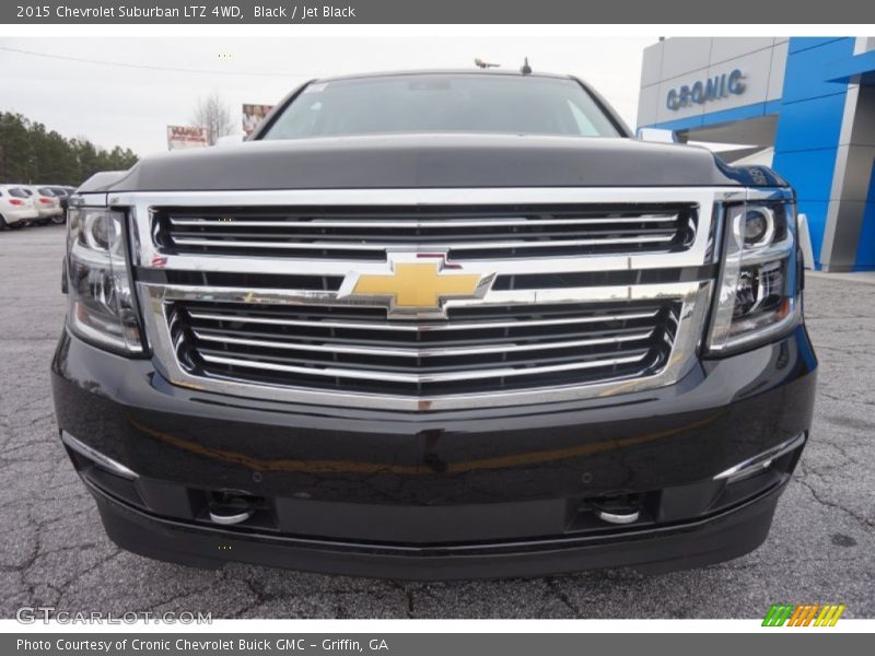 Black / Jet Black 2015 Chevrolet Suburban LTZ 4WD
