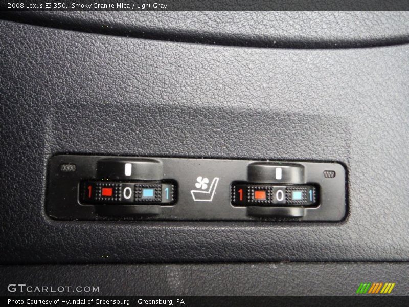 Smoky Granite Mica / Light Gray 2008 Lexus ES 350