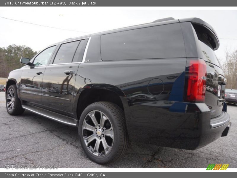 Black / Jet Black 2015 Chevrolet Suburban LTZ 4WD