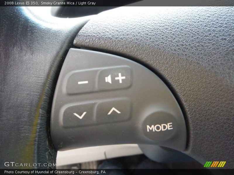 Smoky Granite Mica / Light Gray 2008 Lexus ES 350