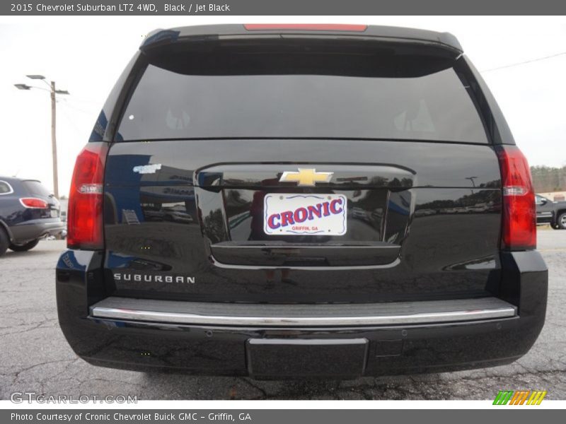 Black / Jet Black 2015 Chevrolet Suburban LTZ 4WD