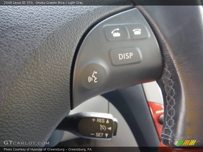 Smoky Granite Mica / Light Gray 2008 Lexus ES 350