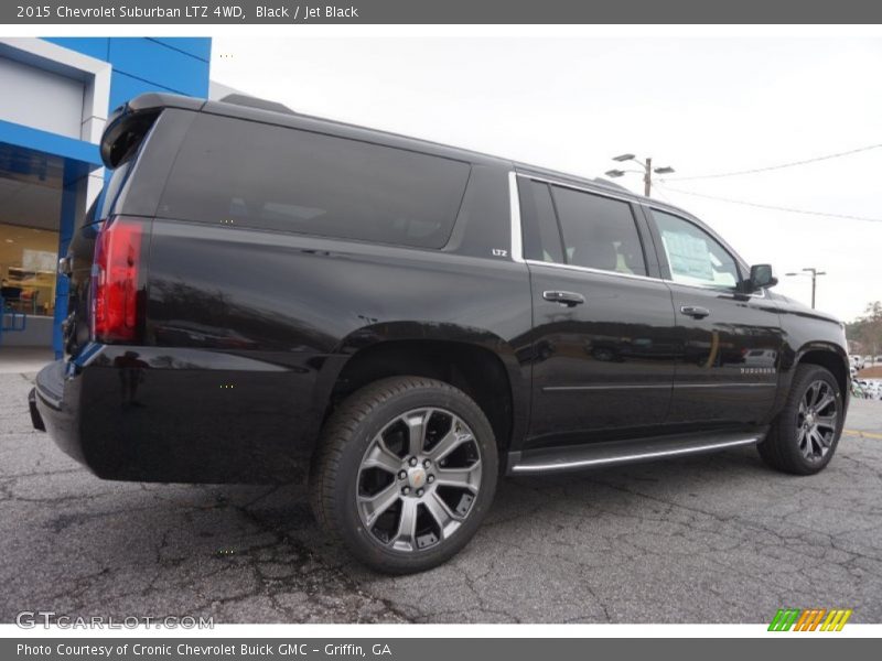 Black / Jet Black 2015 Chevrolet Suburban LTZ 4WD