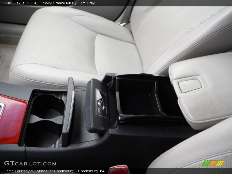 Smoky Granite Mica / Light Gray 2008 Lexus ES 350