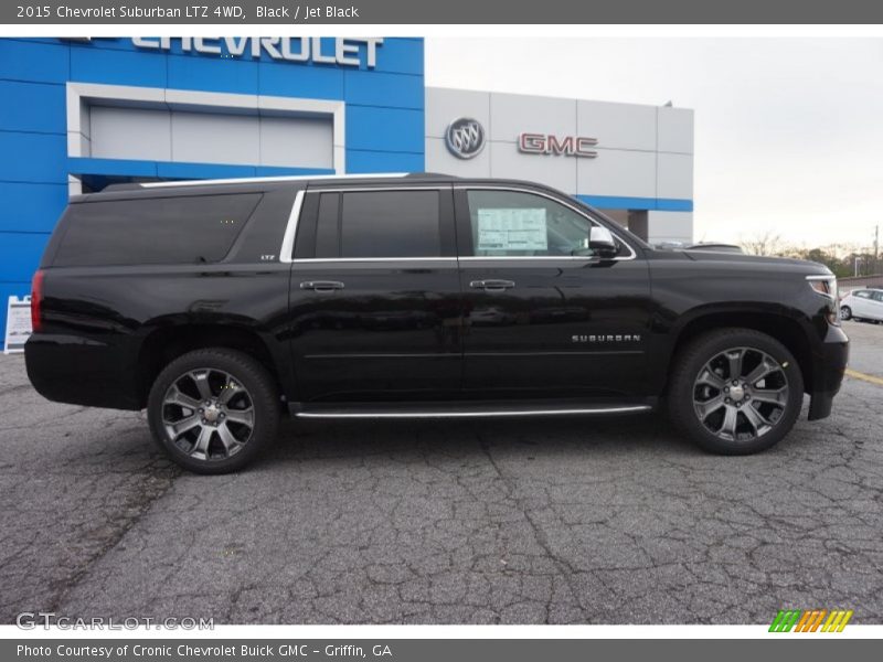 Black / Jet Black 2015 Chevrolet Suburban LTZ 4WD