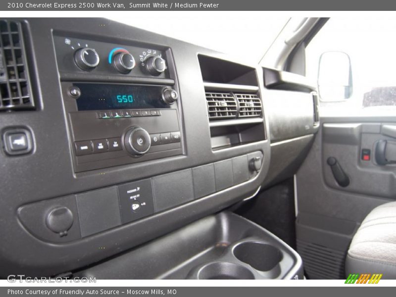 Summit White / Medium Pewter 2010 Chevrolet Express 2500 Work Van