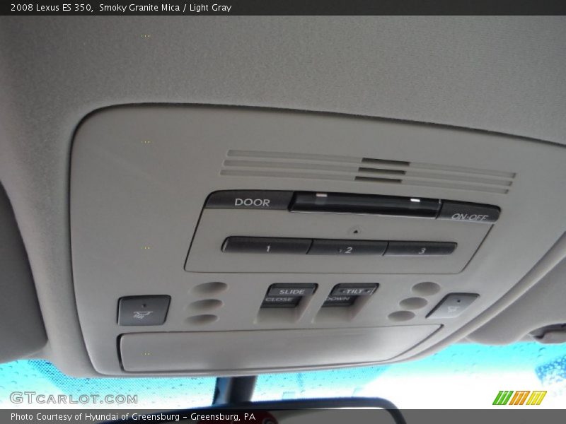 Smoky Granite Mica / Light Gray 2008 Lexus ES 350