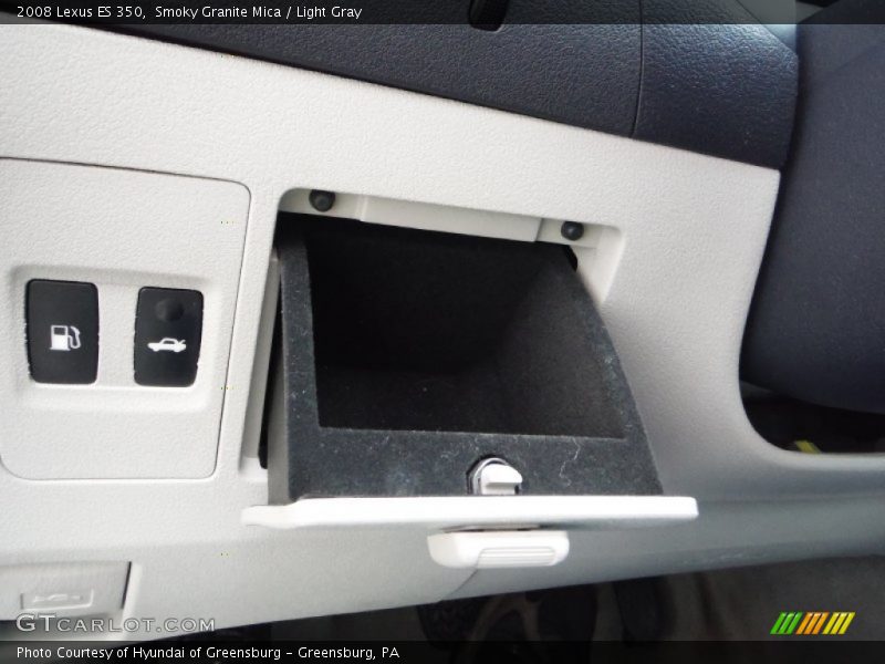 Smoky Granite Mica / Light Gray 2008 Lexus ES 350