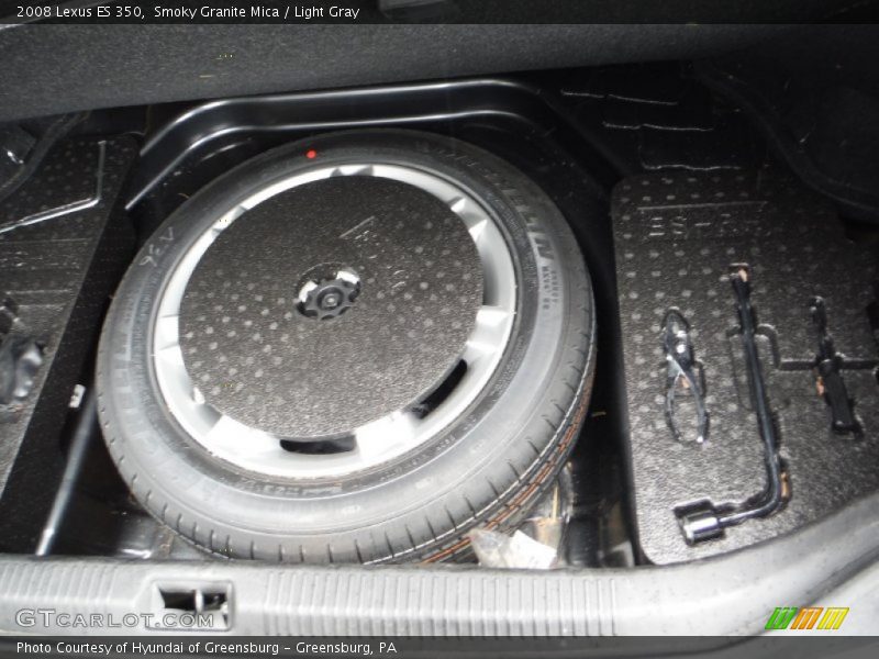 Smoky Granite Mica / Light Gray 2008 Lexus ES 350