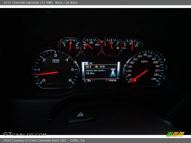Black / Jet Black 2015 Chevrolet Suburban LTZ 4WD