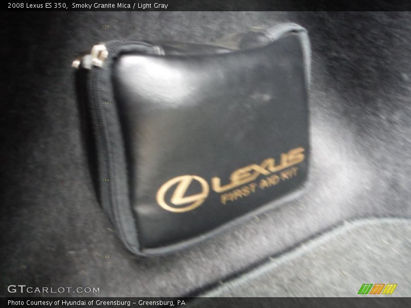 Smoky Granite Mica / Light Gray 2008 Lexus ES 350