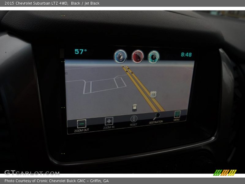 Black / Jet Black 2015 Chevrolet Suburban LTZ 4WD