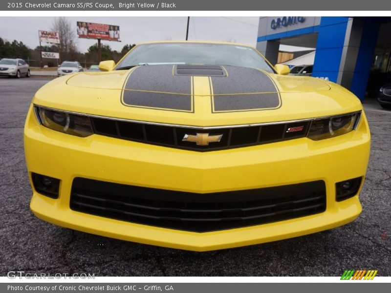 Bright Yellow / Black 2015 Chevrolet Camaro SS/RS Coupe