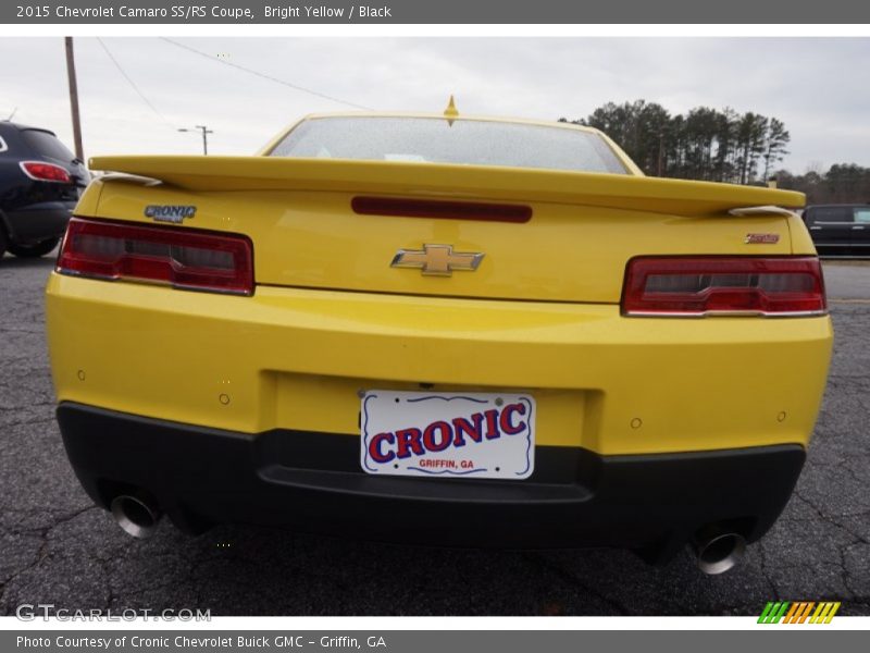 Bright Yellow / Black 2015 Chevrolet Camaro SS/RS Coupe