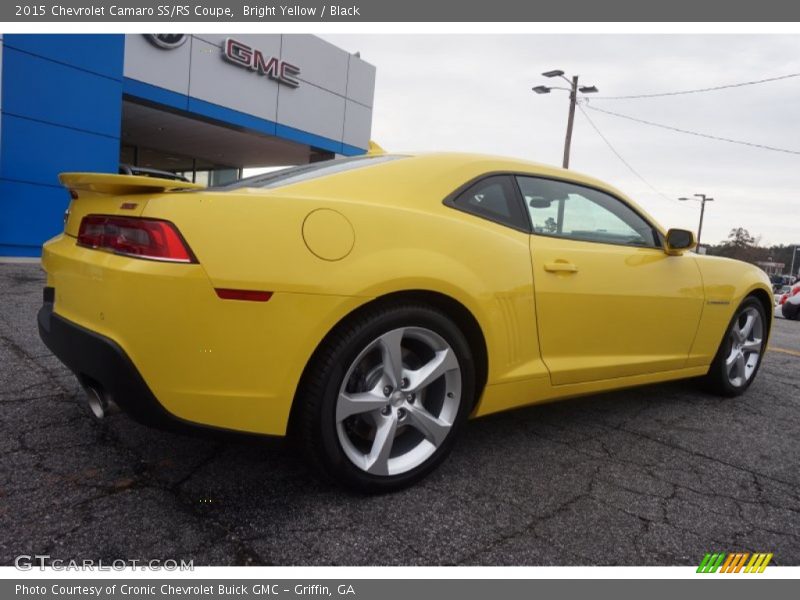 Bright Yellow / Black 2015 Chevrolet Camaro SS/RS Coupe