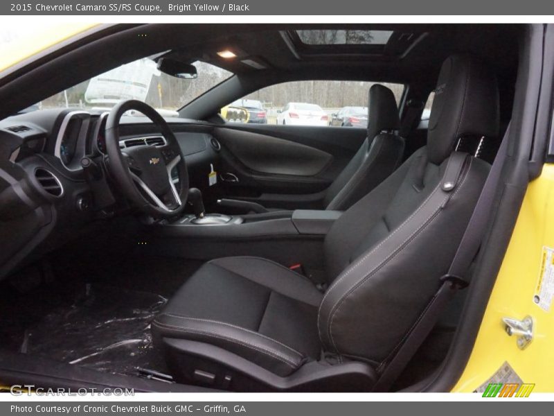  2015 Camaro SS/RS Coupe Black Interior