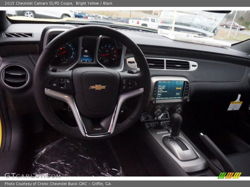 Bright Yellow / Black 2015 Chevrolet Camaro SS/RS Coupe