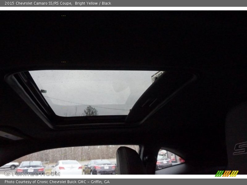 Bright Yellow / Black 2015 Chevrolet Camaro SS/RS Coupe