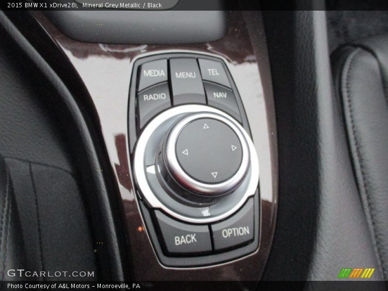 Mineral Grey Metallic / Black 2015 BMW X1 xDrive28i