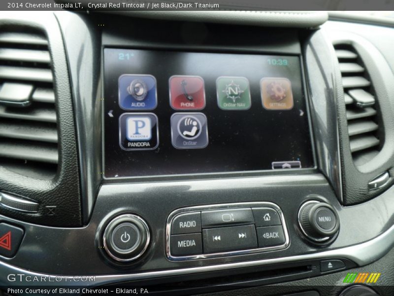 Controls of 2014 Impala LT