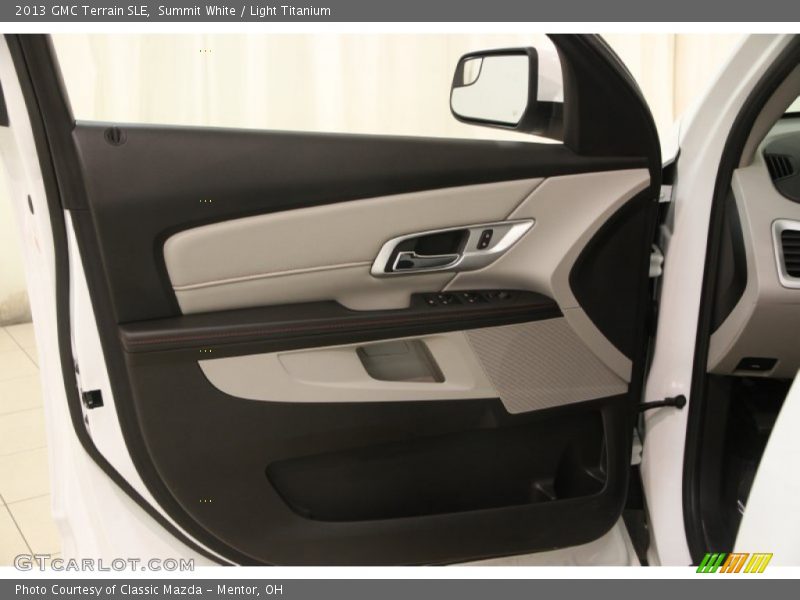 Summit White / Light Titanium 2013 GMC Terrain SLE