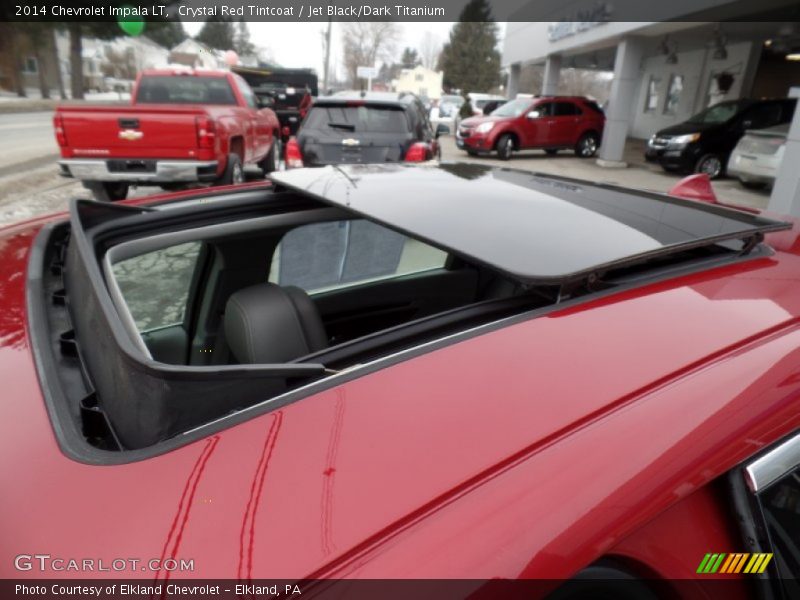 Crystal Red Tintcoat / Jet Black/Dark Titanium 2014 Chevrolet Impala LT