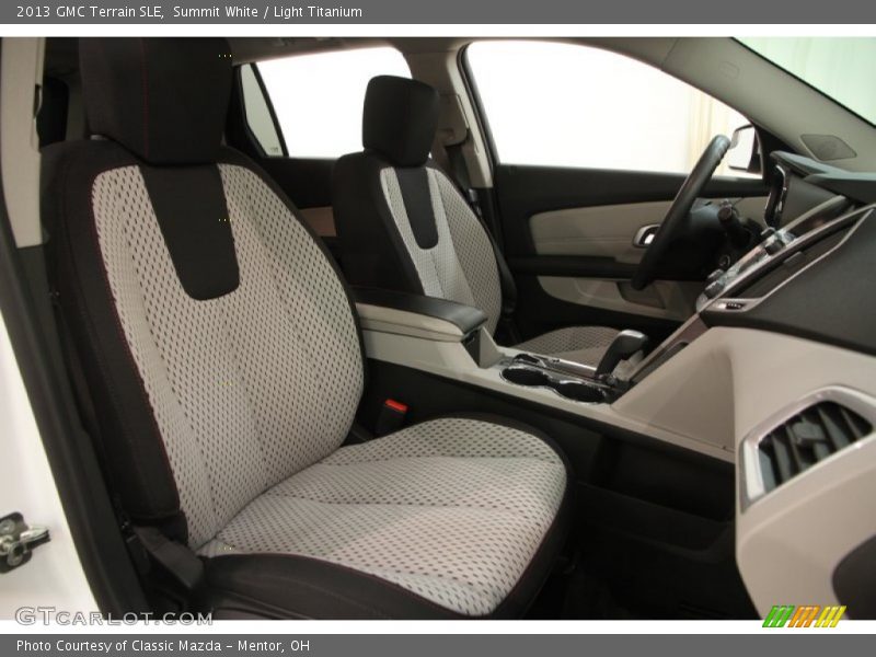 Summit White / Light Titanium 2013 GMC Terrain SLE