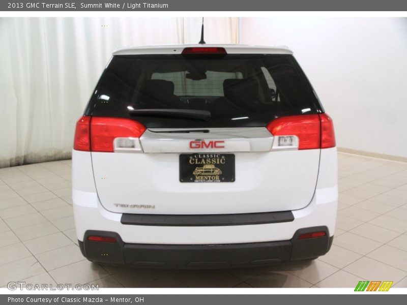 Summit White / Light Titanium 2013 GMC Terrain SLE