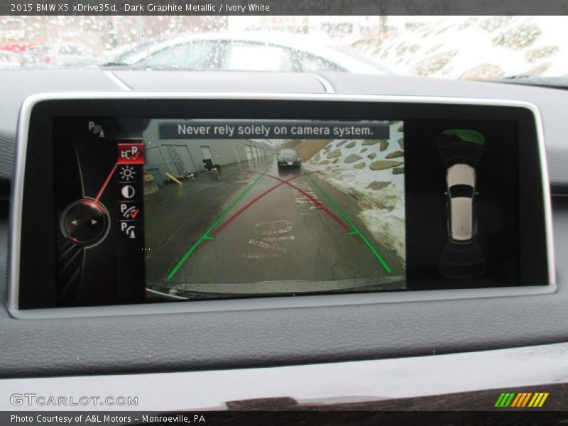 Dark Graphite Metallic / Ivory White 2015 BMW X5 xDrive35d