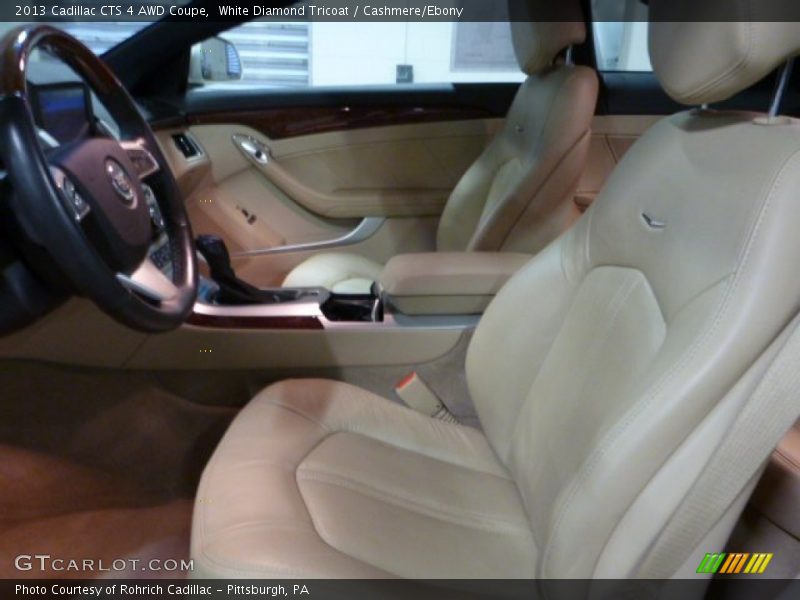 Front Seat of 2013 CTS 4 AWD Coupe