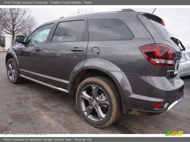 Granite Crystal Metallic / Black 2015 Dodge Journey Crossroad