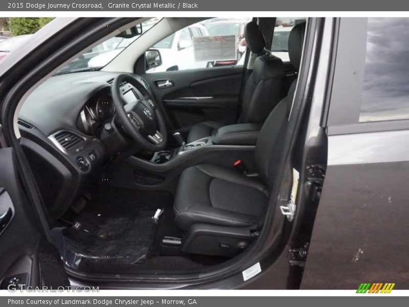 Granite Crystal Metallic / Black 2015 Dodge Journey Crossroad