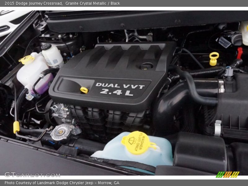 Granite Crystal Metallic / Black 2015 Dodge Journey Crossroad