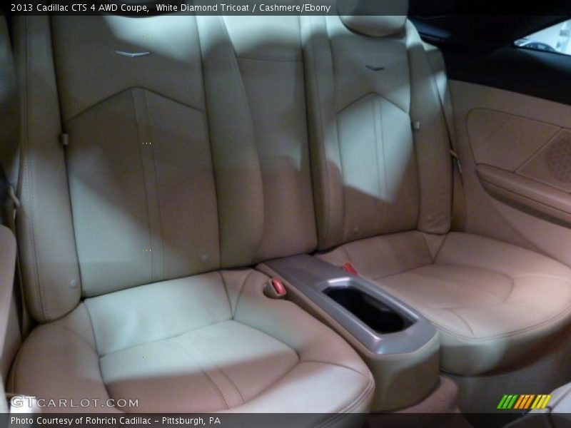 White Diamond Tricoat / Cashmere/Ebony 2013 Cadillac CTS 4 AWD Coupe