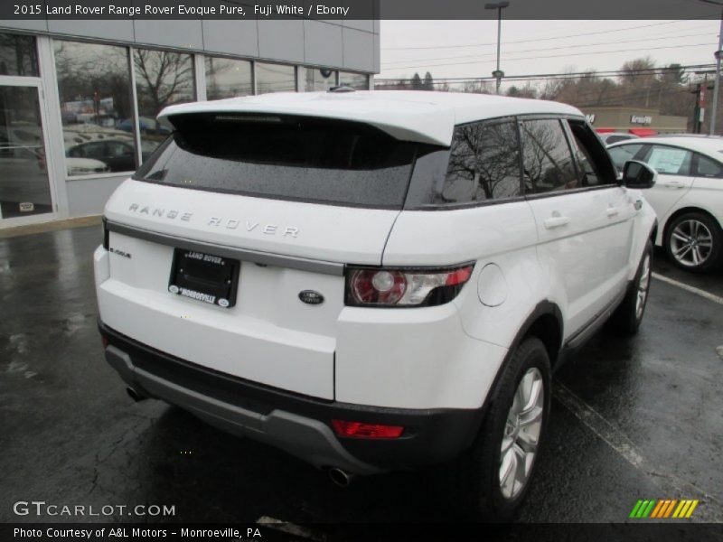 Fuji White / Ebony 2015 Land Rover Range Rover Evoque Pure