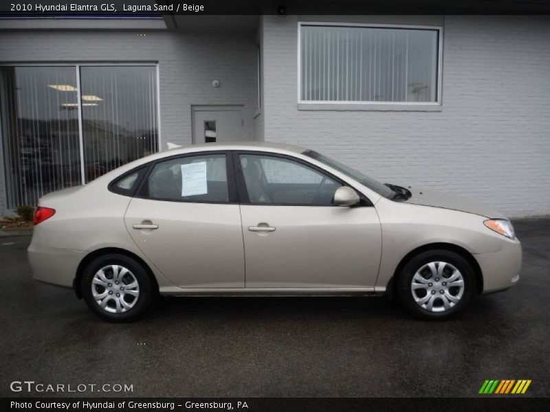 Laguna Sand / Beige 2010 Hyundai Elantra GLS