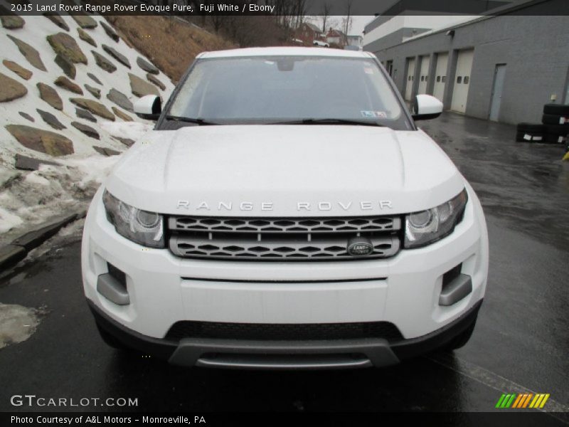 Fuji White / Ebony 2015 Land Rover Range Rover Evoque Pure