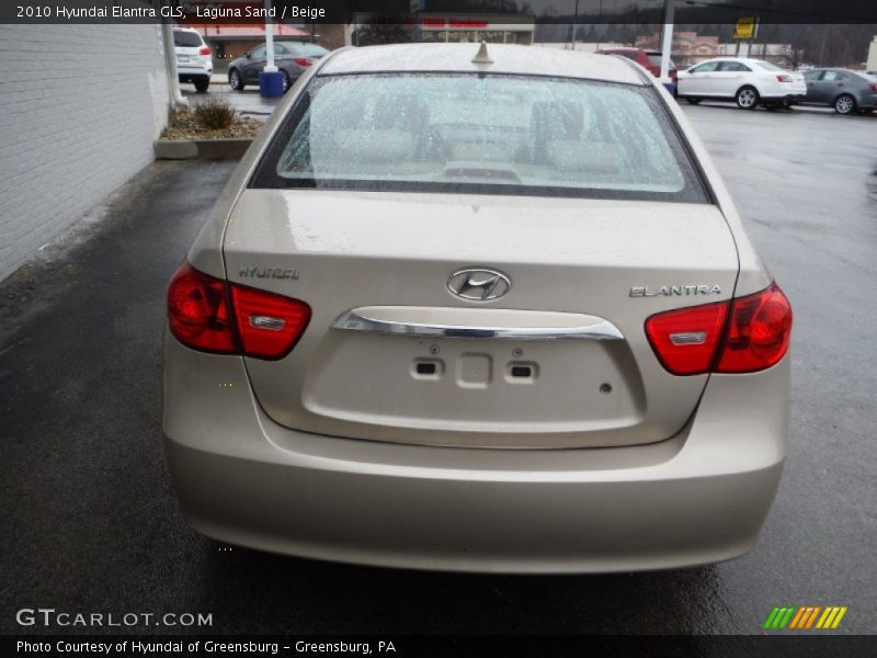 Laguna Sand / Beige 2010 Hyundai Elantra GLS