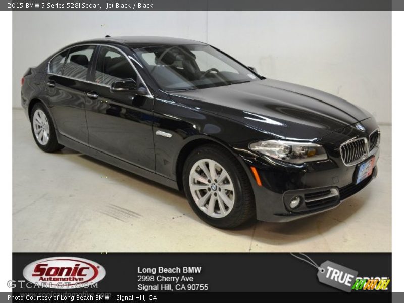 Jet Black / Black 2015 BMW 5 Series 528i Sedan