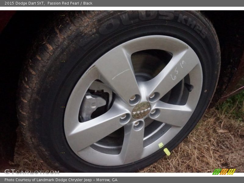 Passion Red Pearl / Black 2015 Dodge Dart SXT