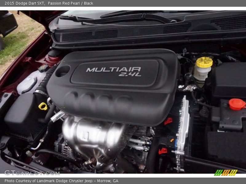 Passion Red Pearl / Black 2015 Dodge Dart SXT