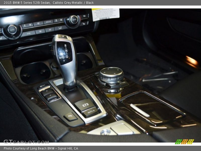 Callisto Grey Metallic / Black 2015 BMW 5 Series 528i Sedan