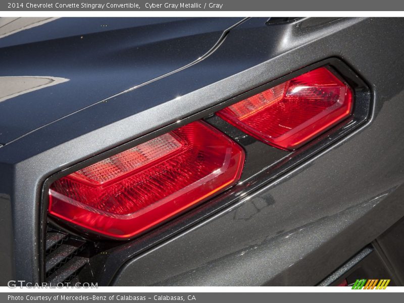 Cyber Gray Metallic / Gray 2014 Chevrolet Corvette Stingray Convertible