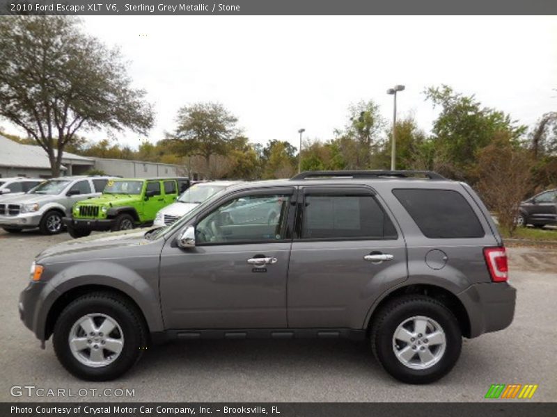 Sterling Grey Metallic / Stone 2010 Ford Escape XLT V6