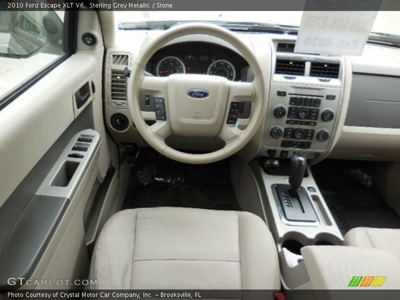Sterling Grey Metallic / Stone 2010 Ford Escape XLT V6