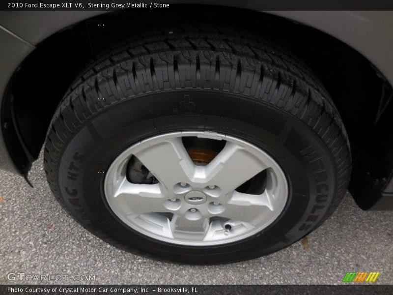 Sterling Grey Metallic / Stone 2010 Ford Escape XLT V6